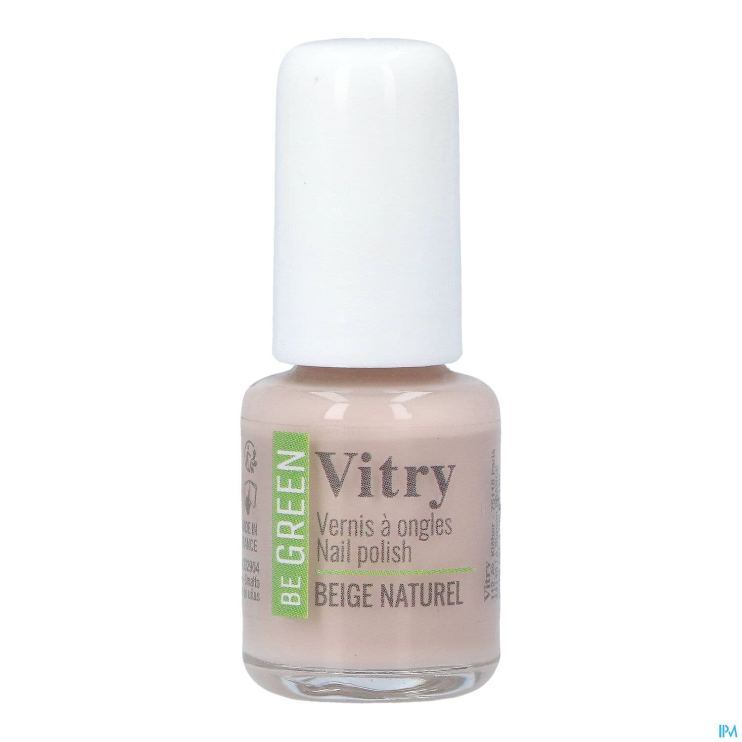 Vitry Be Green Vernis Ongles Beige Naturel 6ml