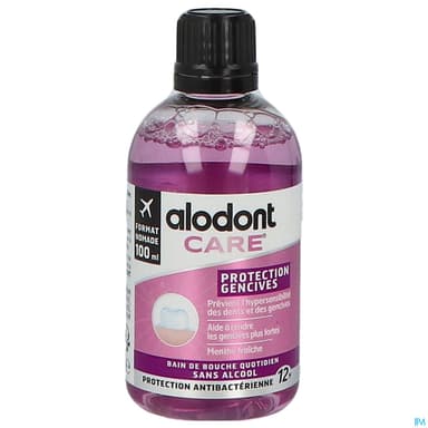 Alodont Care Protect Gencives Sans Alcool Bain De Bouche 100ml