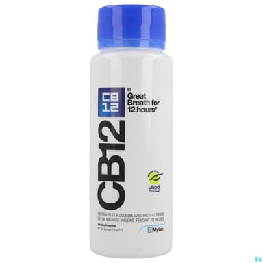 Cb12 Bain De Bouche Solution Menthe Sans Alcool 250ml