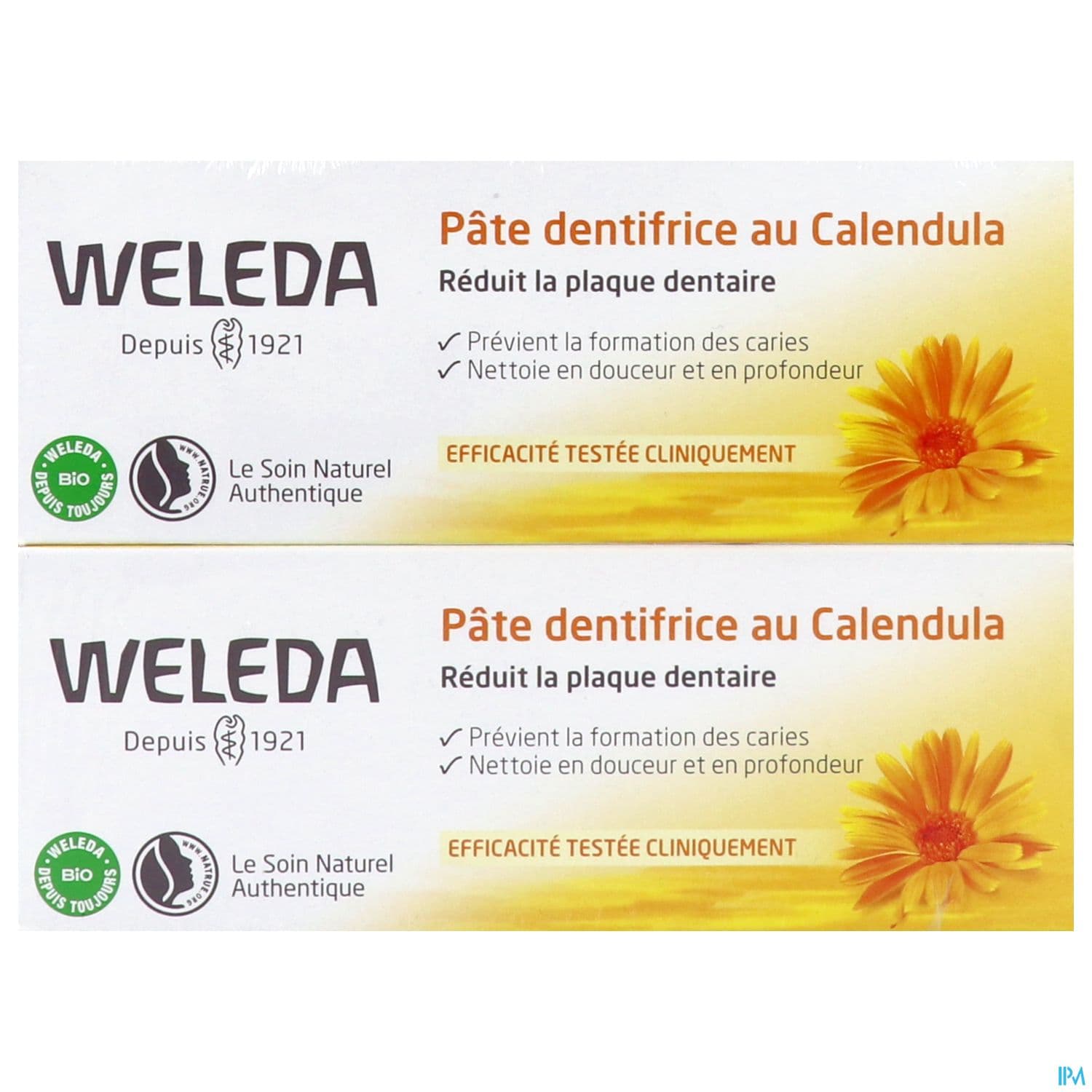 WELEDA PATE DENT CALENDULA 75ML X2