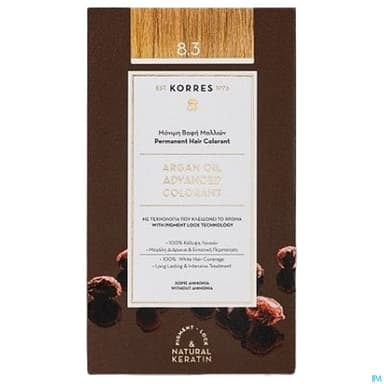 KORRES COLOR ARG BL CLAIR DORE 8.3