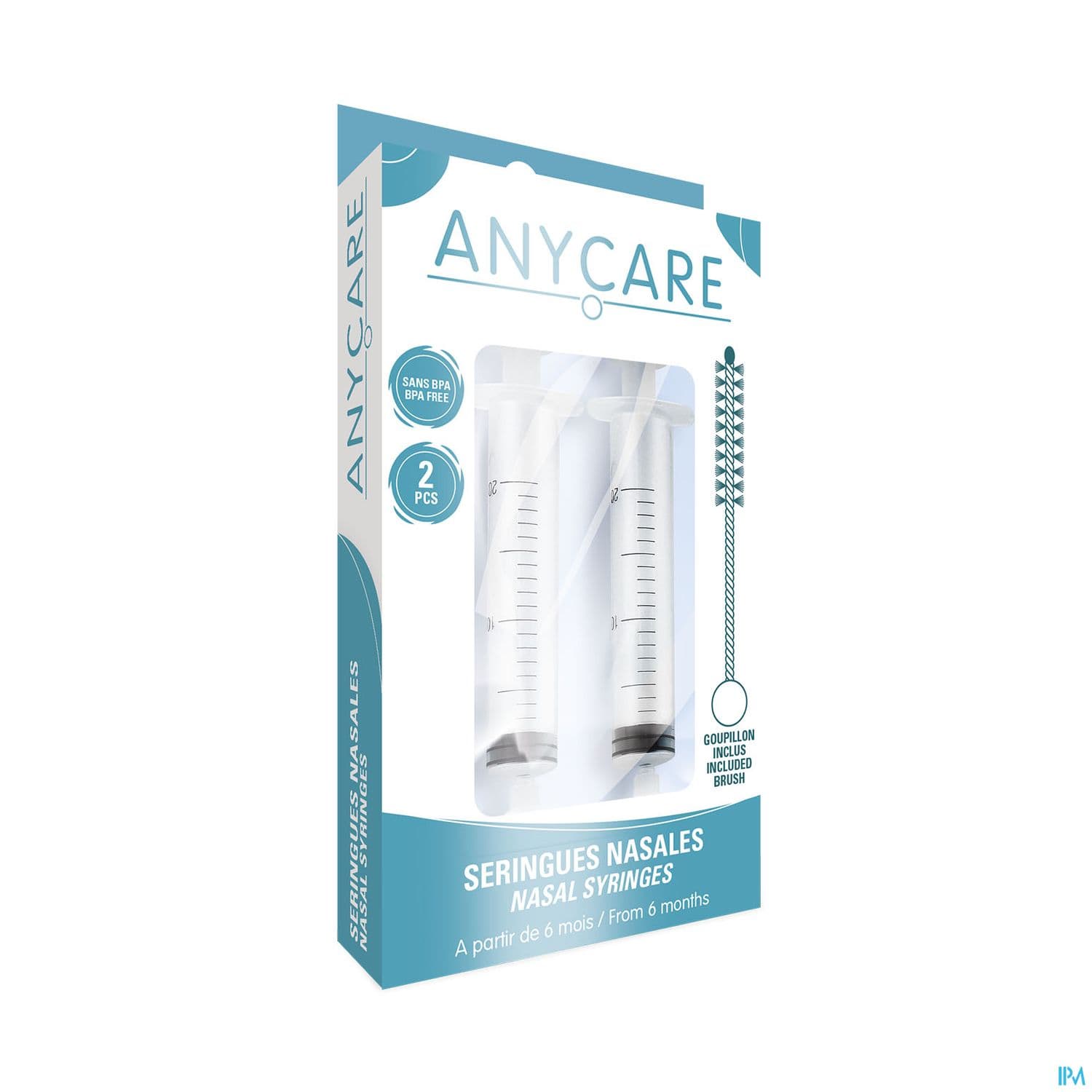 ANYCARE SERINGUE ASPIR NASALE BT 2