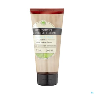 Vitae Cosmetics Gel Douche Jasmin Tiare 200ml