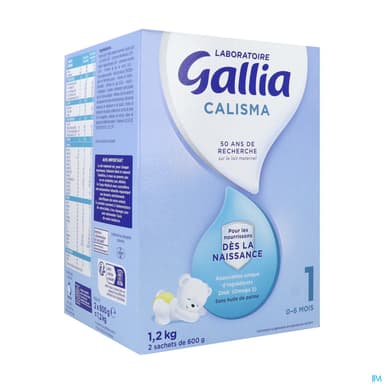 GALLIA CALISMA 1AGE LAIT PDR 1200G