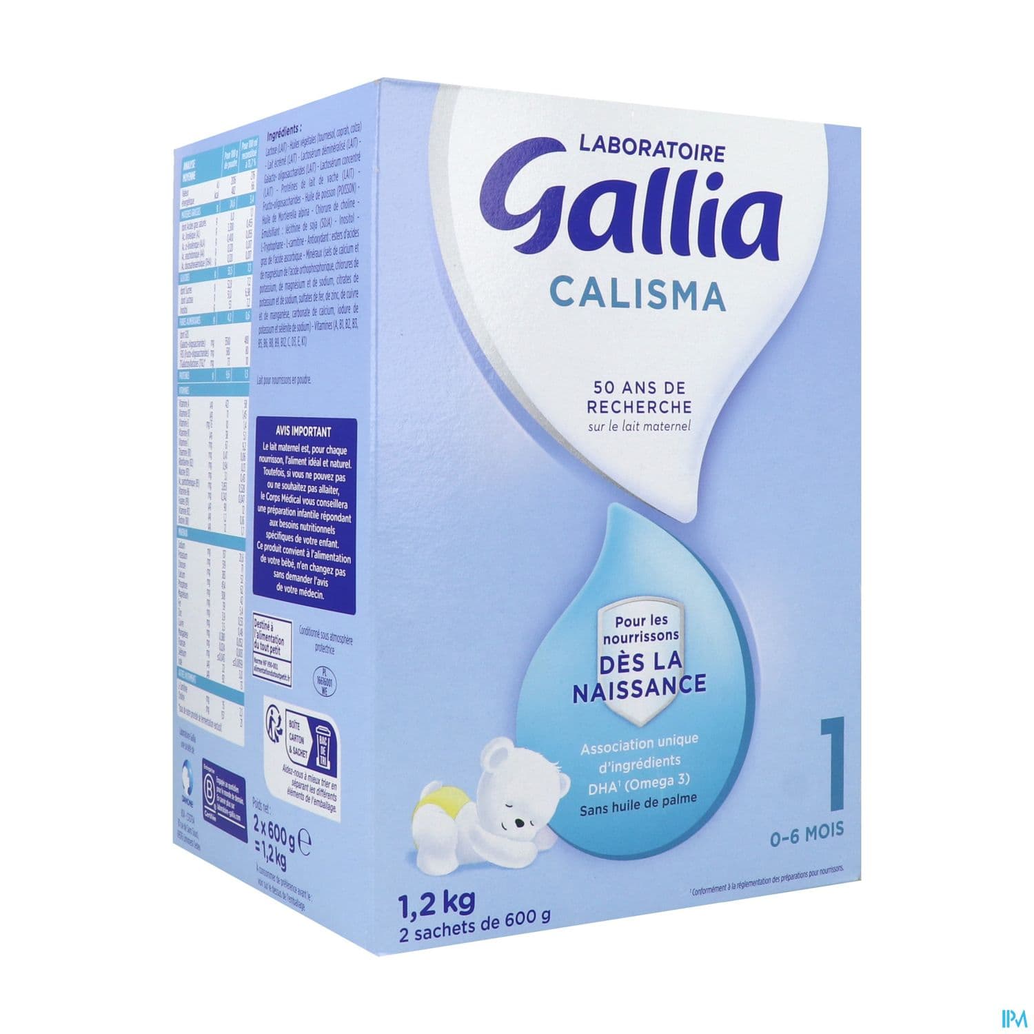 Gallia Calisma 1er Age 1200g