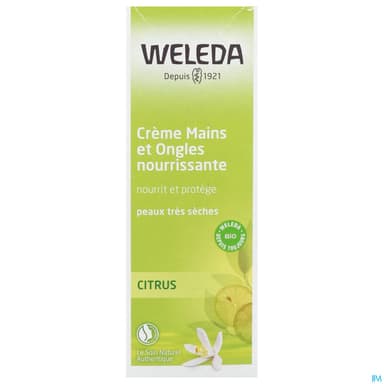 WELEDA CR MAIN ONGLE CITRUS 50ML