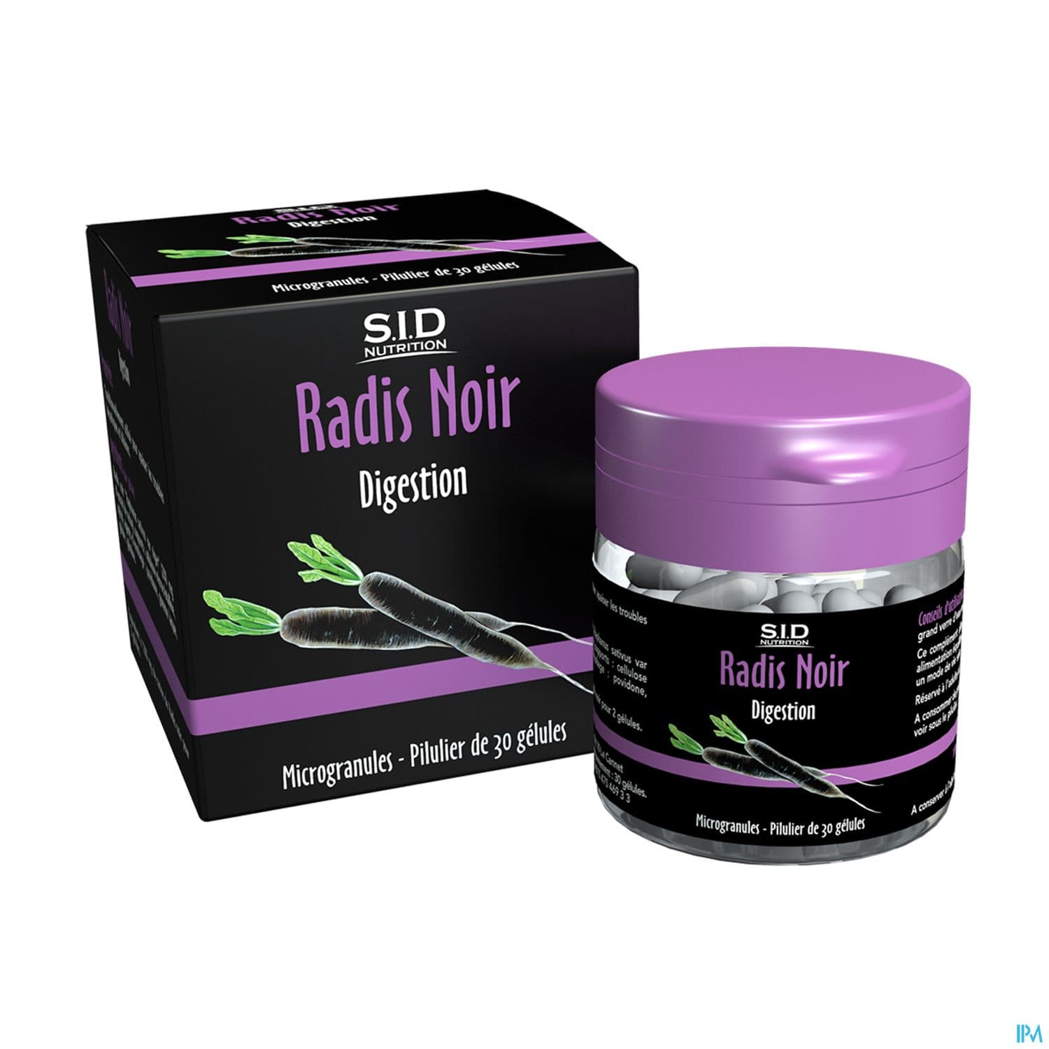 SIDN RADIS NOIR GELULE 30