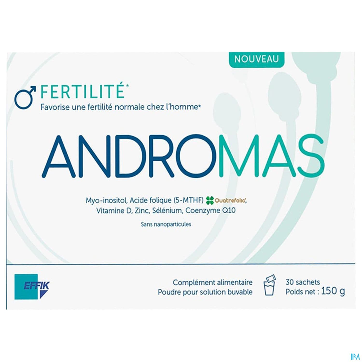 Andromas Fertilite Poudre Solution Buvable Sachet 5g 30