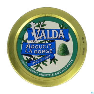 VALDA GOM MENTHE SUCRE 50