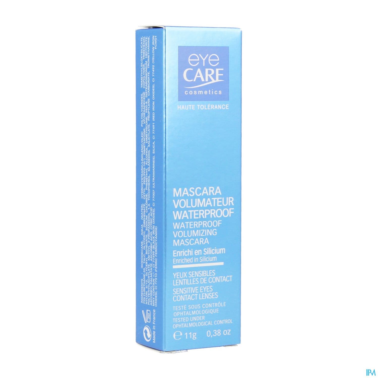 EYE-CARE MASCAR VOLUM WATER NOIR