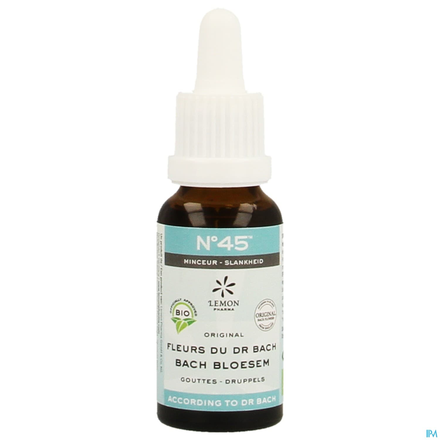 Lemon Pharma Fleur Bach Compose 45 Minceur 20ml