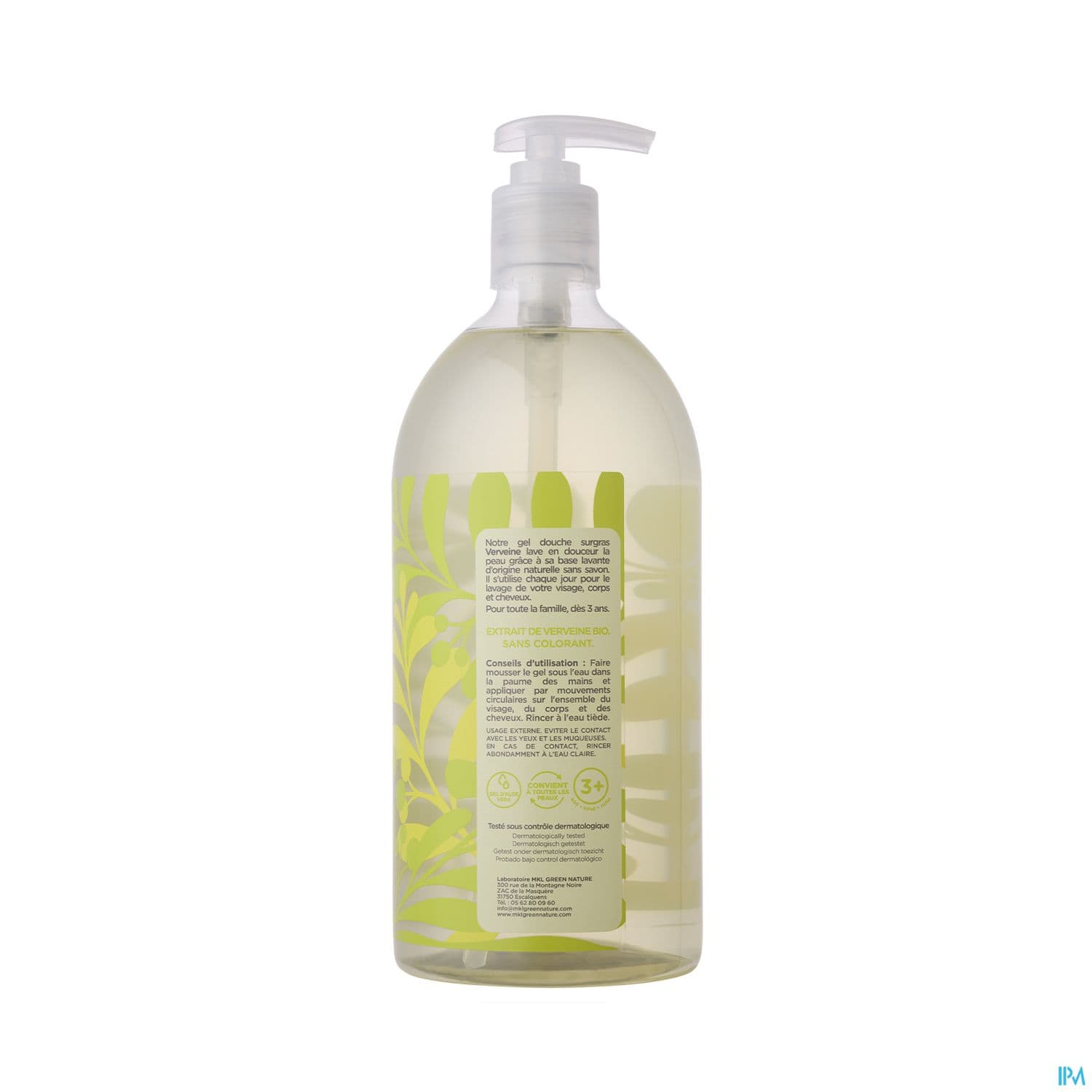 MKL GEL DCH VERVEINE BIO 1L