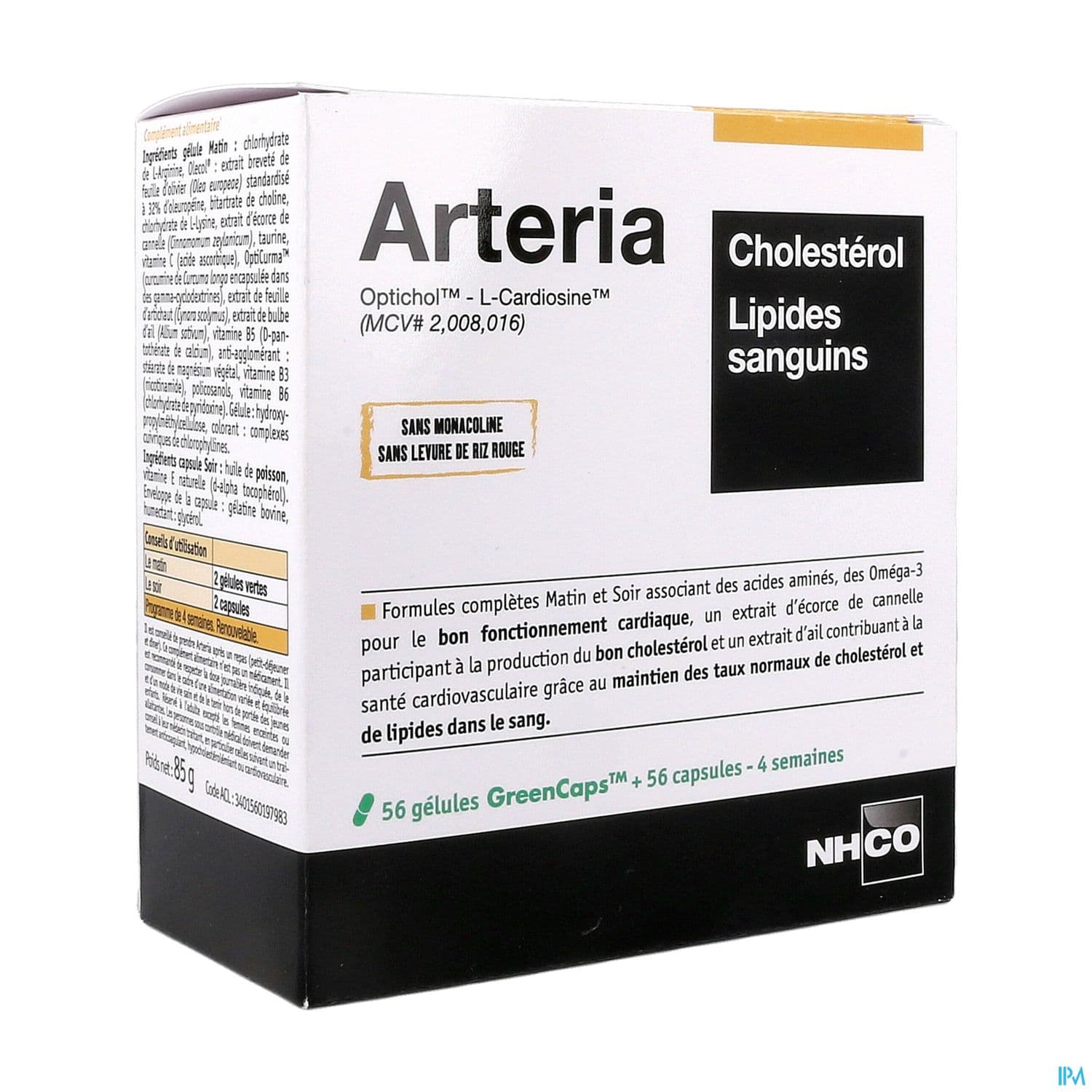 NHCO ARTERIA CHOLESTER GELUL56 X2