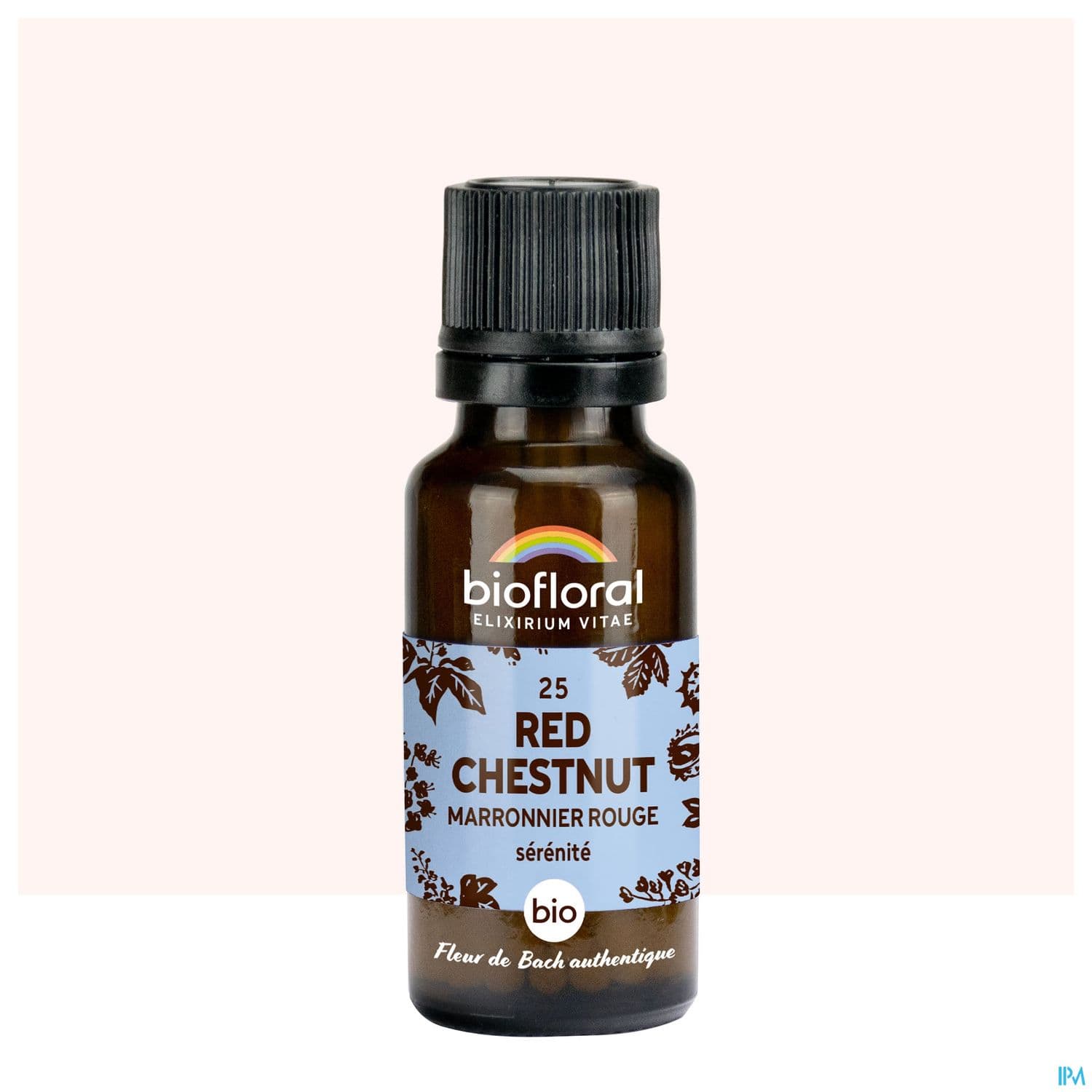 Biofloral 25 Red Chestnut Marronier Rouge Compte Gouttes Bio Demeter 20ml