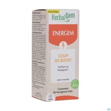 Herbalgem Energem Coup De Boost Spray Bio 15ml