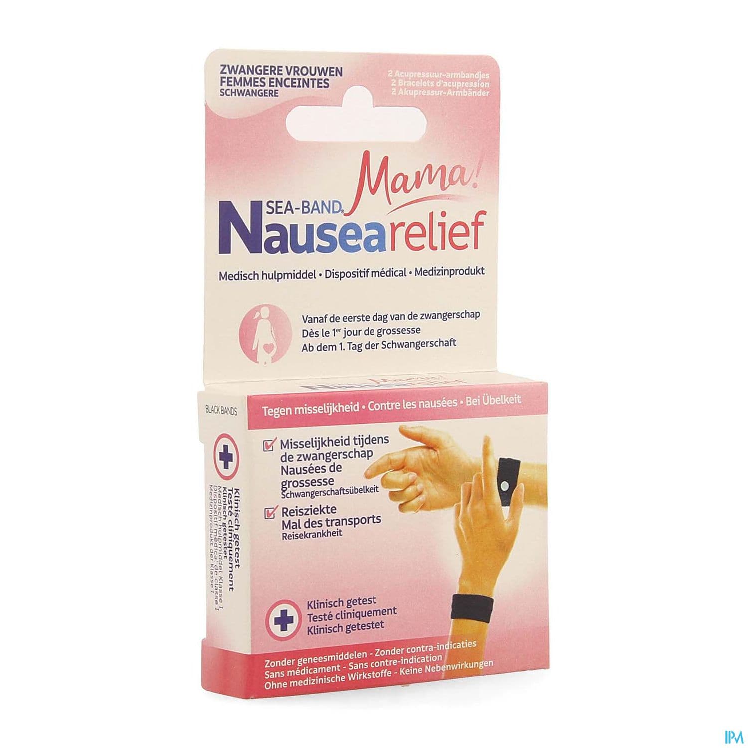 SEA-BAND BRACEL MAMA NOIR GROSSE 2