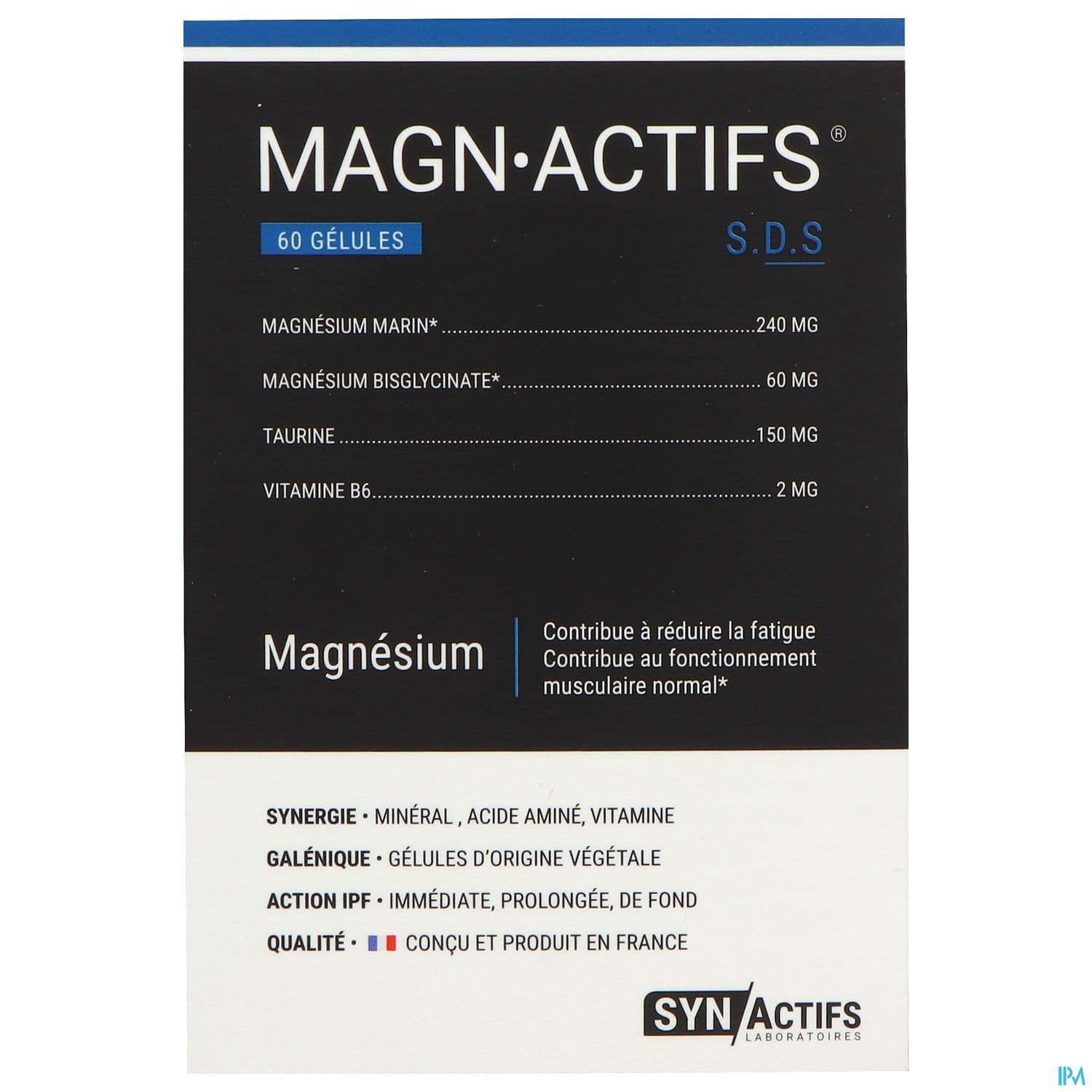 Synactifs Magn Actifs Gelule 60