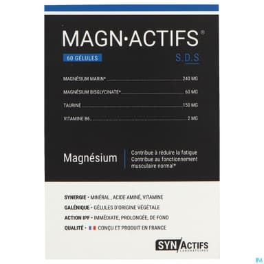 Synactifs Magn Actifs Gelule 60