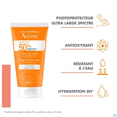 AVENE SOL SPF50+ CREME S/PARF 50ML