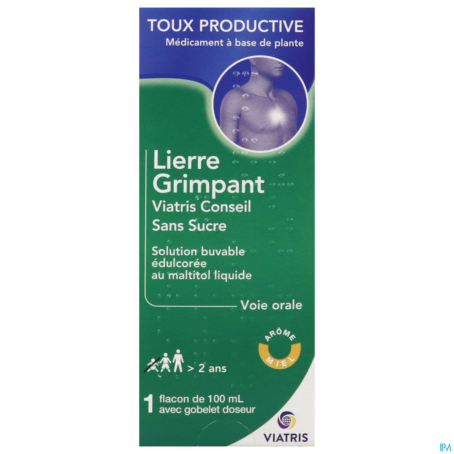 Lierre Grimpant Viatris Conseil Sans Sucre Solution Buvable 100ml