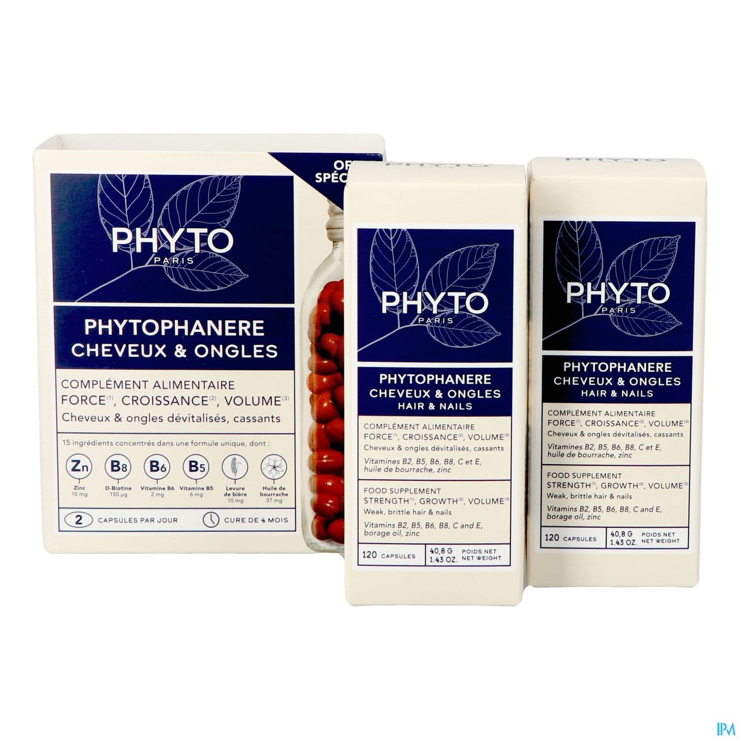 Phytophanere Force Croissance Volume Capsule 120 X2