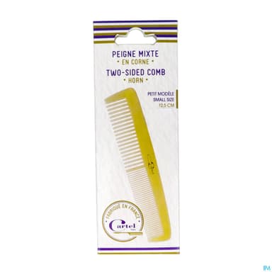 PEIGNE CARTEL PROF MIXTE CORNE PM