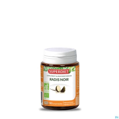 SUPERDIET RADIS NOIR BIO CPR80