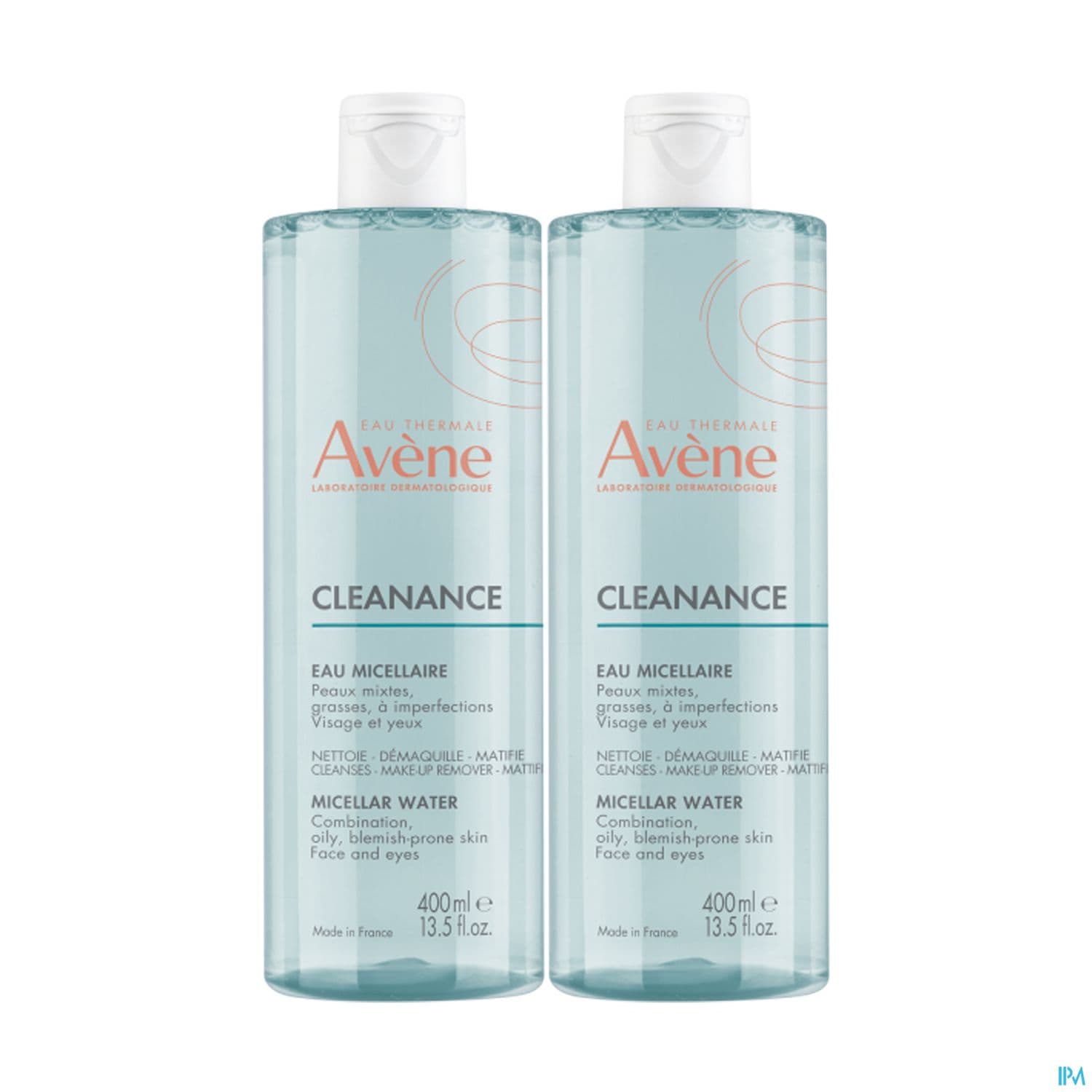 AVENE CLEANANCE EAU MICELL 400MLX2