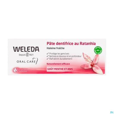 WELEDA DENT RATANHIA TUB 75ML