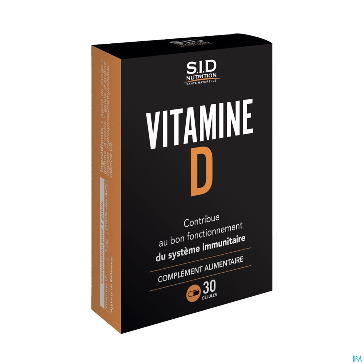 SIDN VITAMINE D GELULE 30