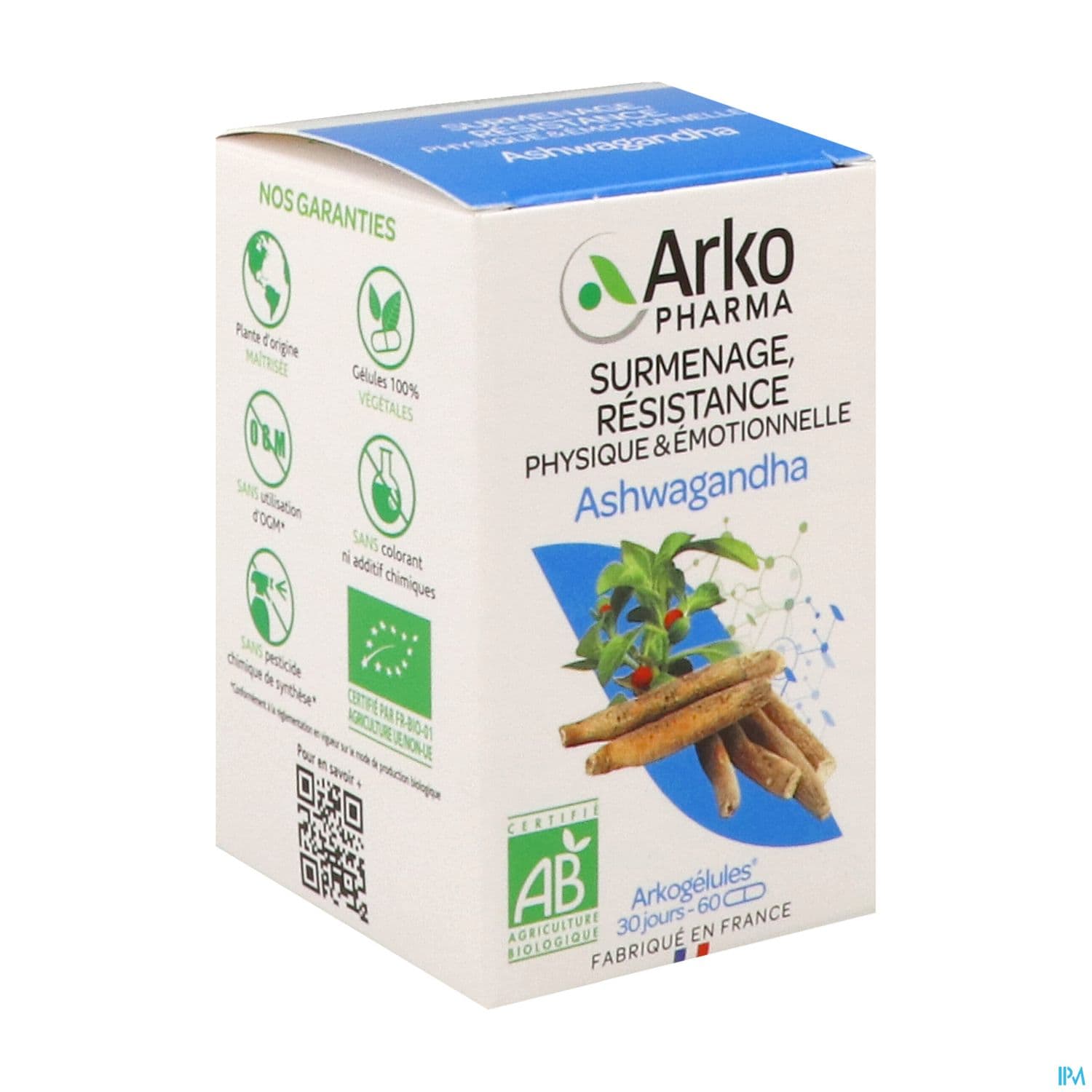 ARKOG ASHWAGANDHA BIO GELUL 60