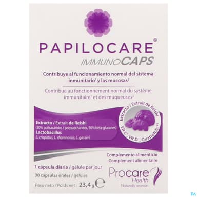 Papilocare Immunocaps Gelule 30