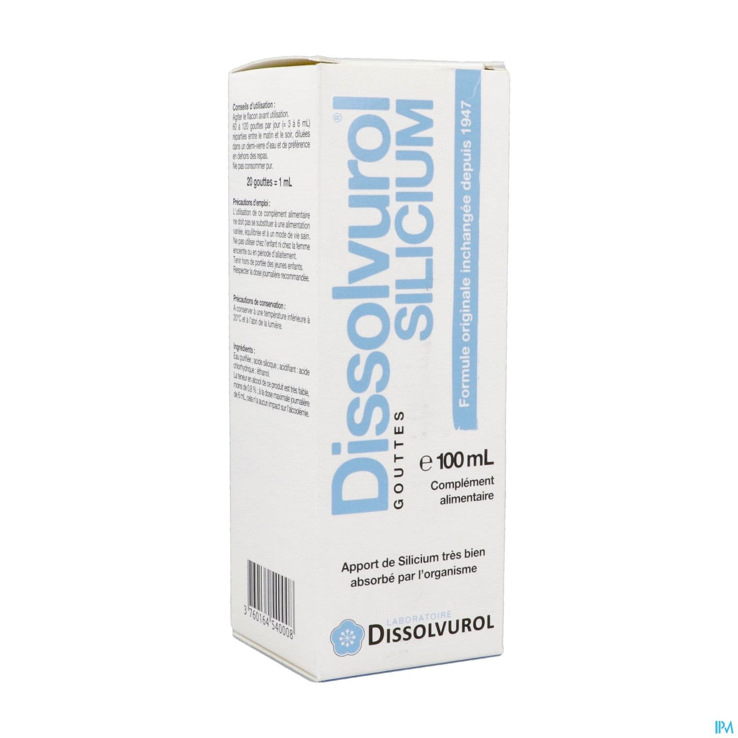 DISSOLVUROL SILICIUM GTT 100ML
