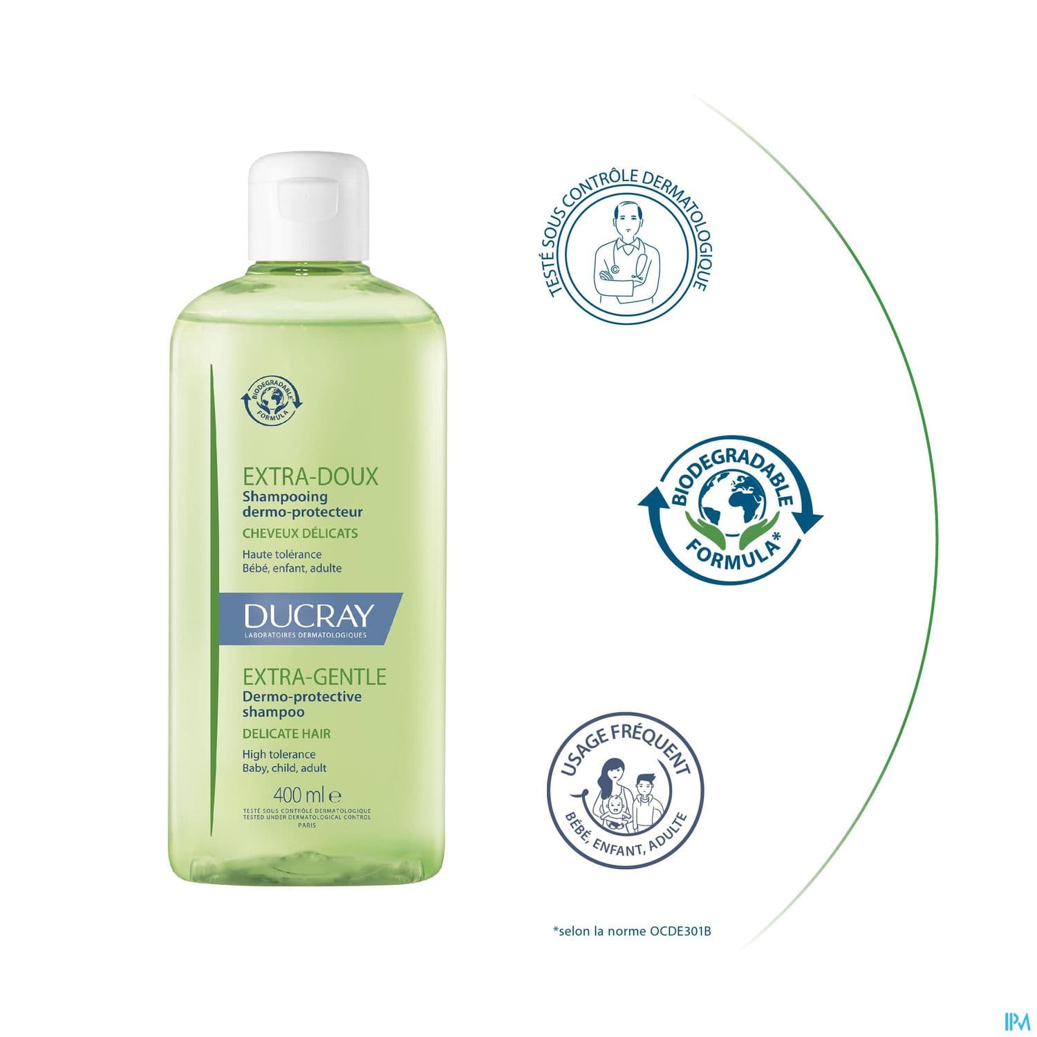 DUCRAY SH EXTRA DOUX 400ML