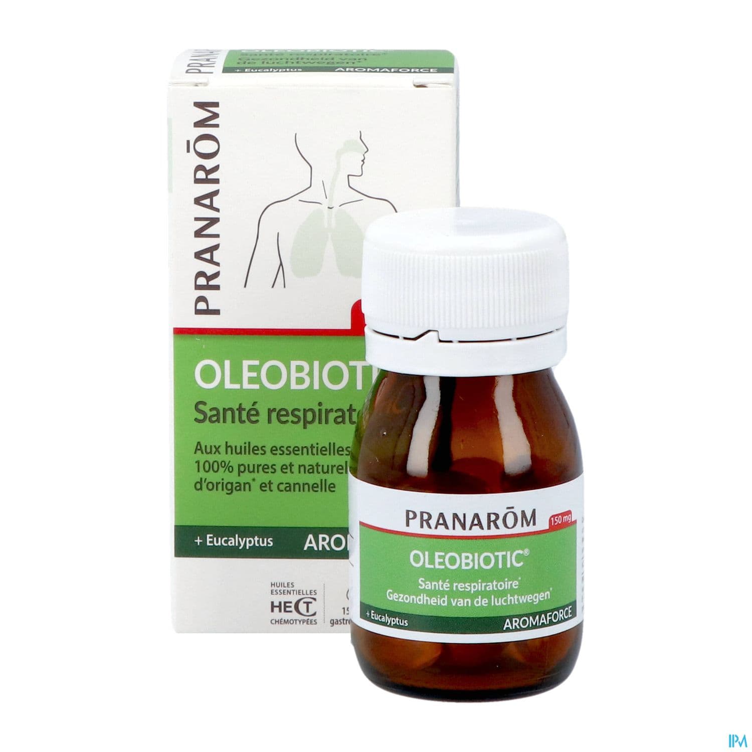 PRANAROM OLEOBIOTIC RESPIR CAPS 15
