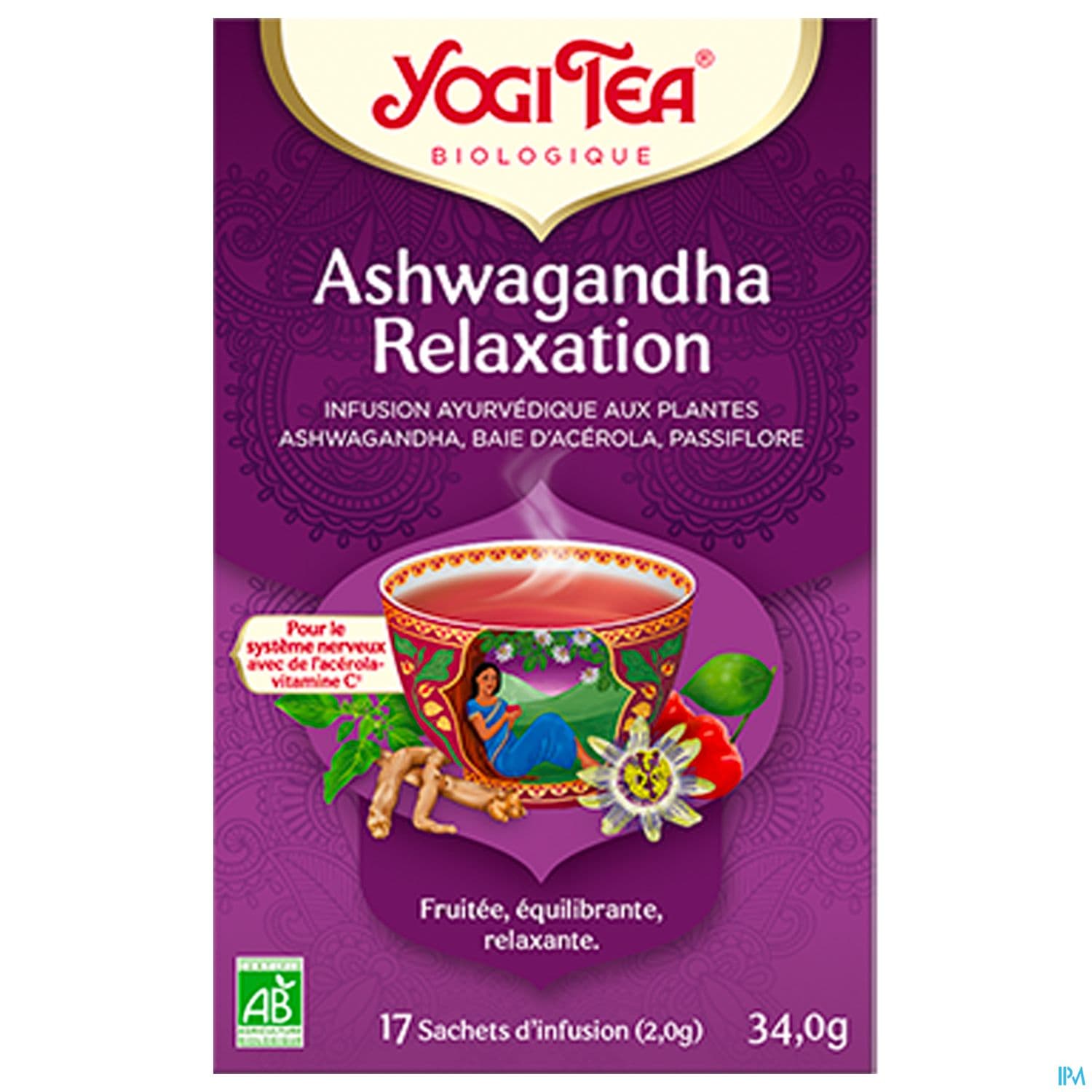 YOGI TEA ASHWAGANDHA RELAX SACH 17