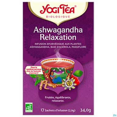 YOGI TEA ASHWAGANDHA RELAX SACH 17