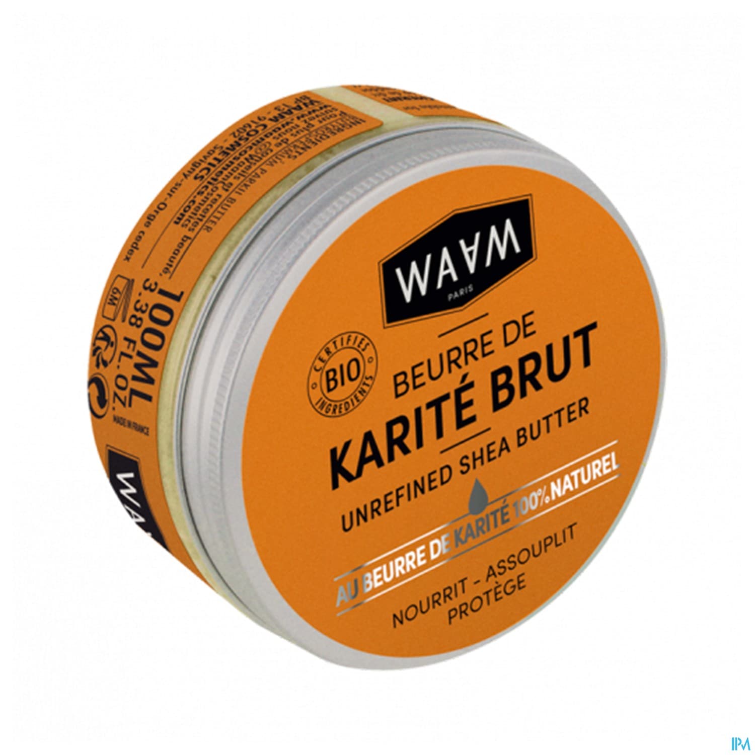 WAAM BEURRE KARITE BRUT 100ML