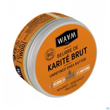 WAAM BEURRE KARITE BRUT 100ML