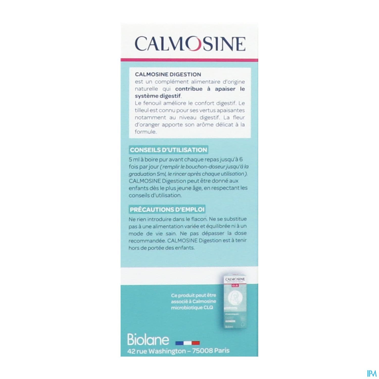 CALMOSINE BOISS DIGEST   100ML