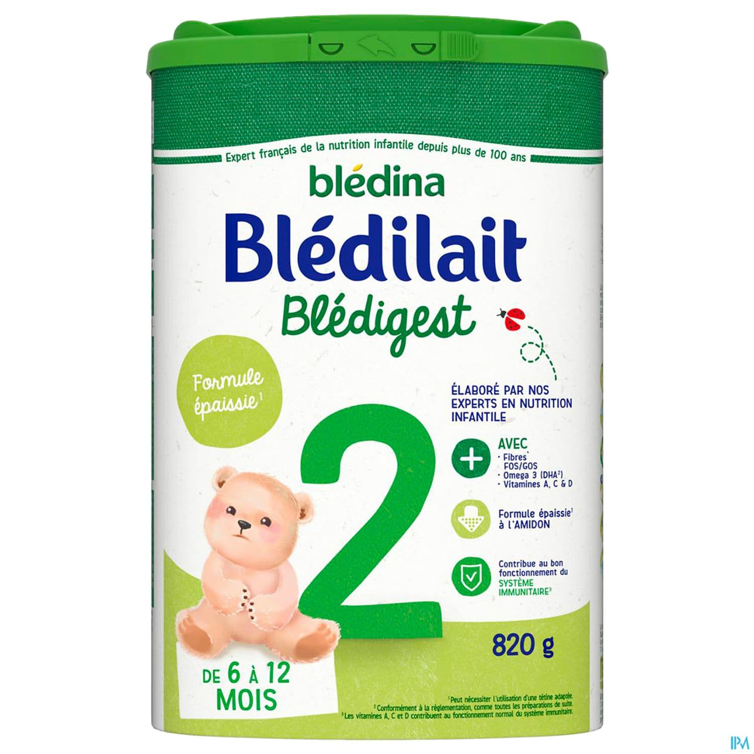 BLEDIGEST 2EME AGE LAIT PDR 820G