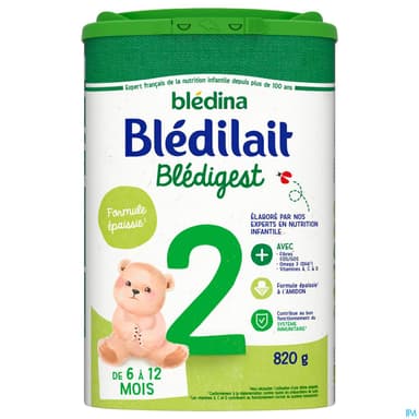 BLEDIGEST 2EME AGE LAIT PDR 820G