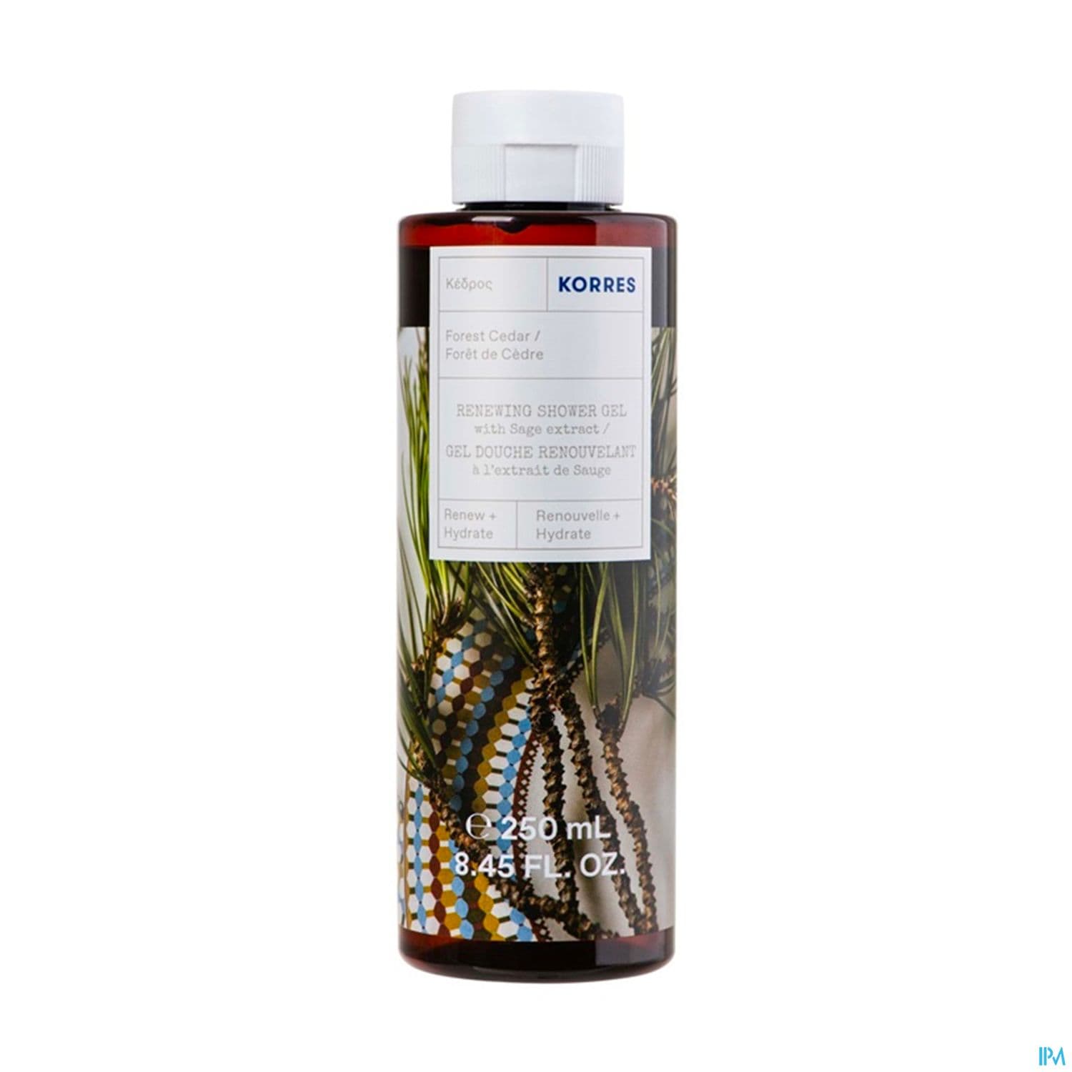 KORRES GEL DCH FORET CEDRE 250ML