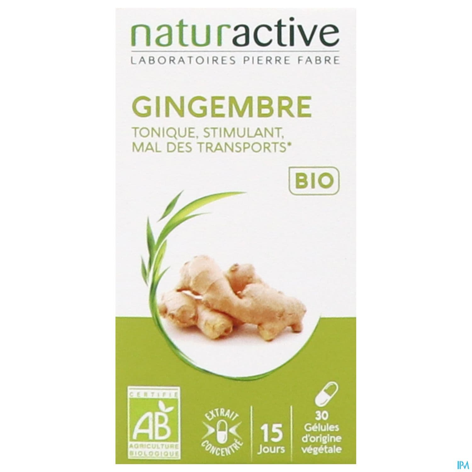 Naturactive Gingembre Bio Gelule 30