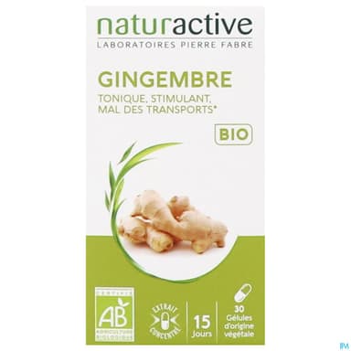 Naturactive Gingembre Bio Gelule 30