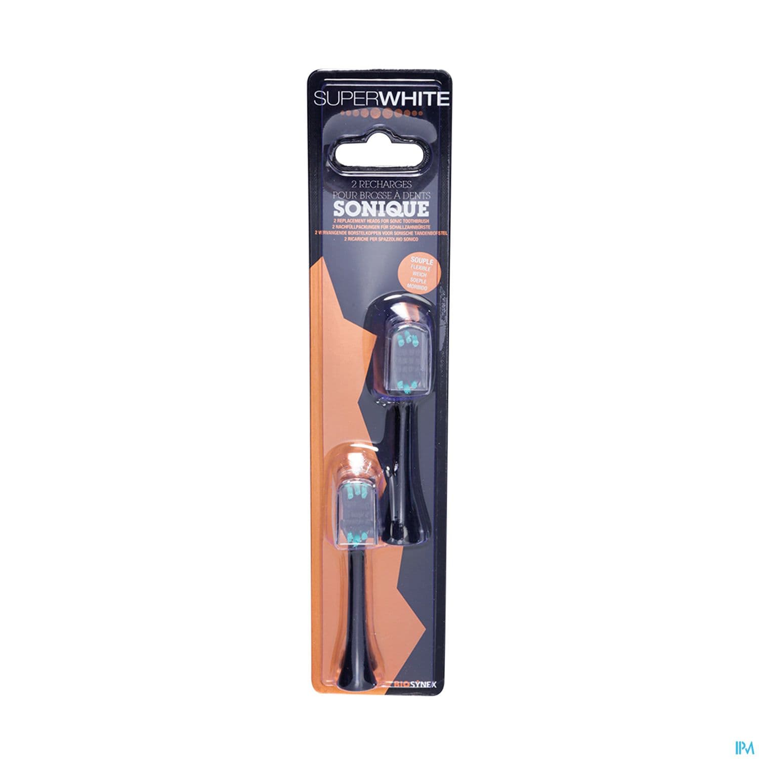 Superwhite Recharges Brosse A Dents Sonique Black X2