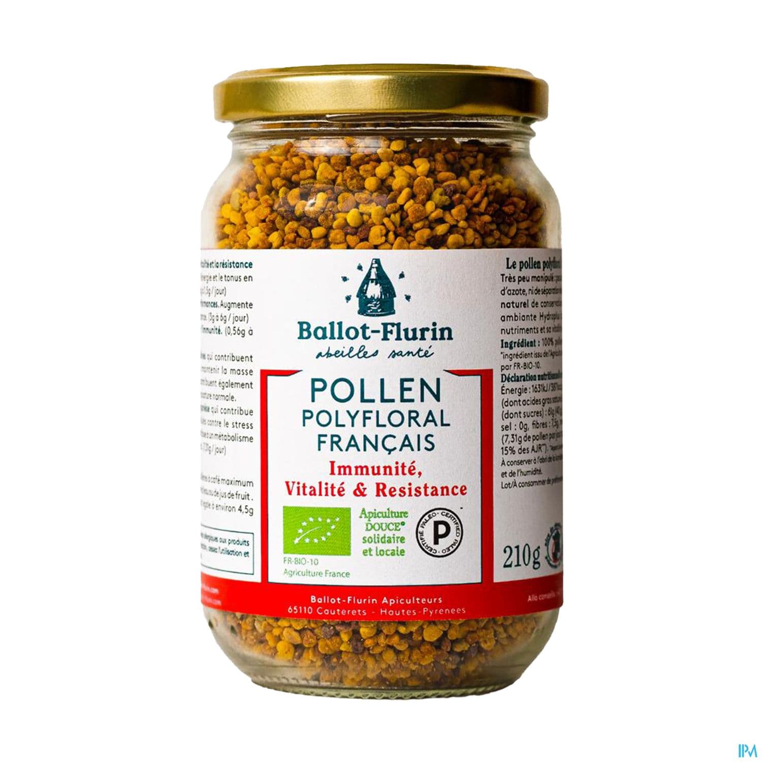 Ballot Flurin Pollen Polyfloral Bio 210g