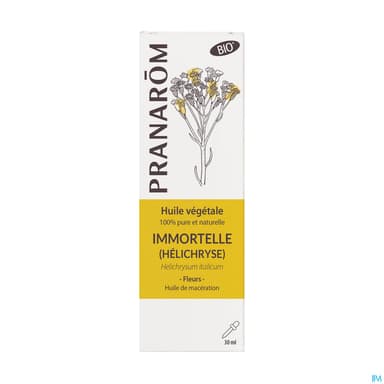 Pranarom Huile Vegetale Bio Immortelle 30ml