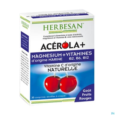 HERBESAN ACEROLA+MAGNES+VITB CPR30