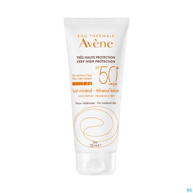 Eau Thermale Avene Solaire Lait Mineral Spf50+ 100ml